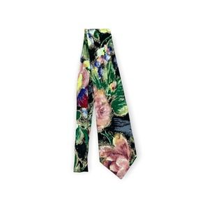 Austin Grey floral tie